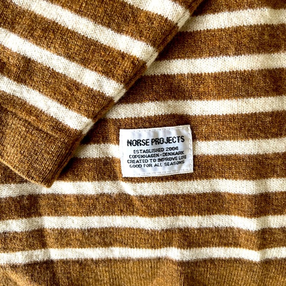 Norse Projects crew neck striped sailor crew neck sweater - Picture 2 of 4